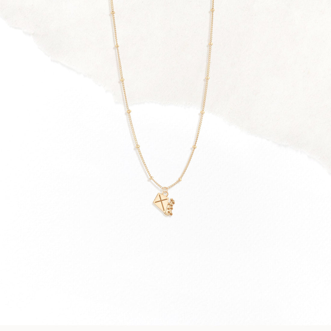 Kite Charm Necklace