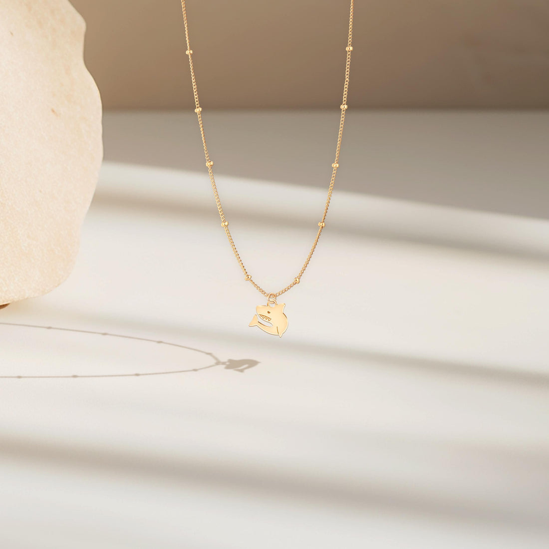 Shark Charm Necklace