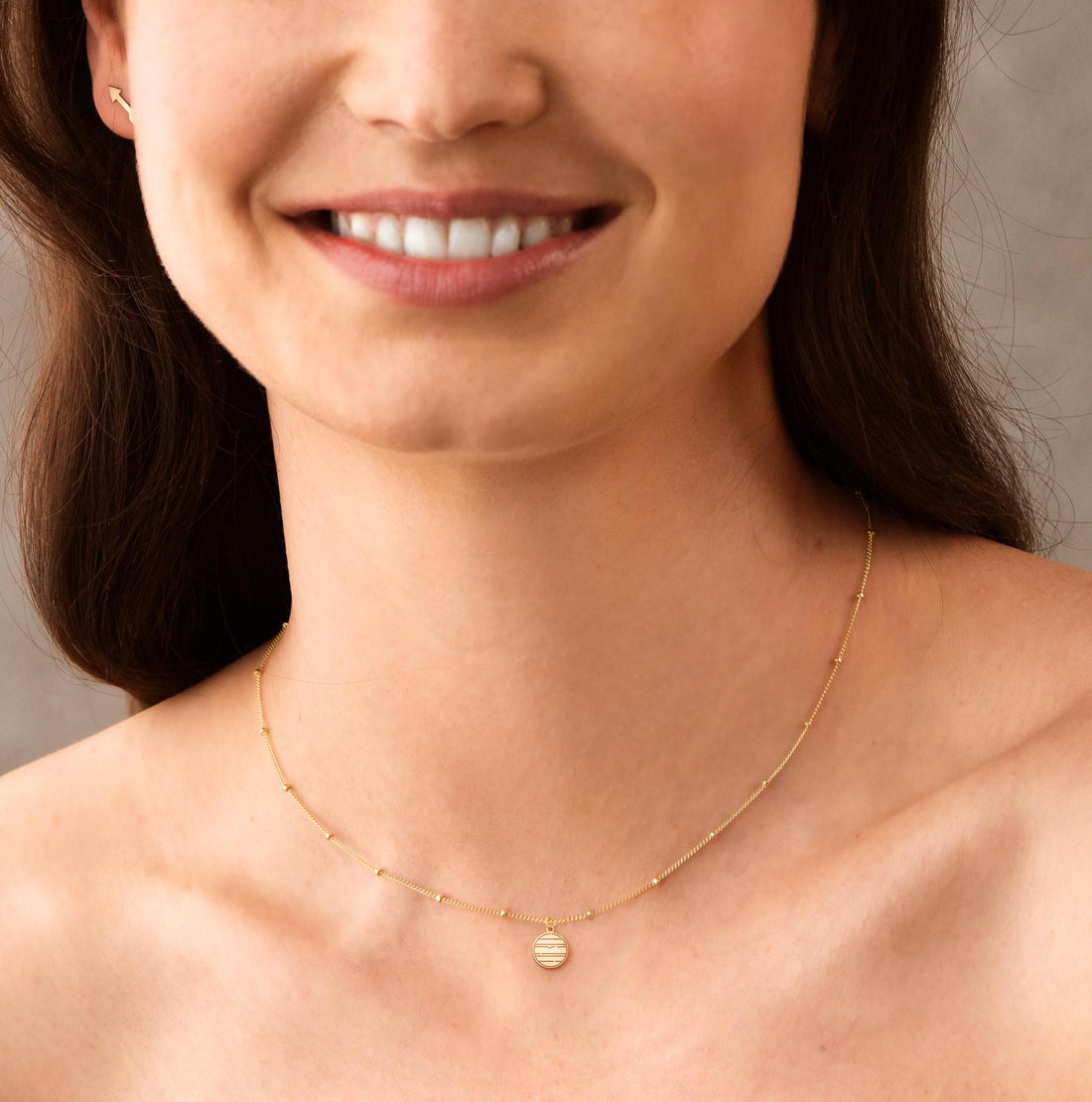 Jupiter Charm Necklace