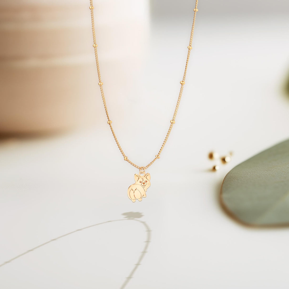 Corgi Pendant Necklace