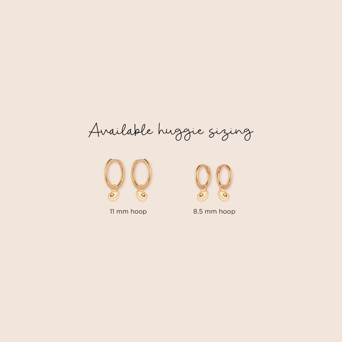 Avocado Huggie Hoops