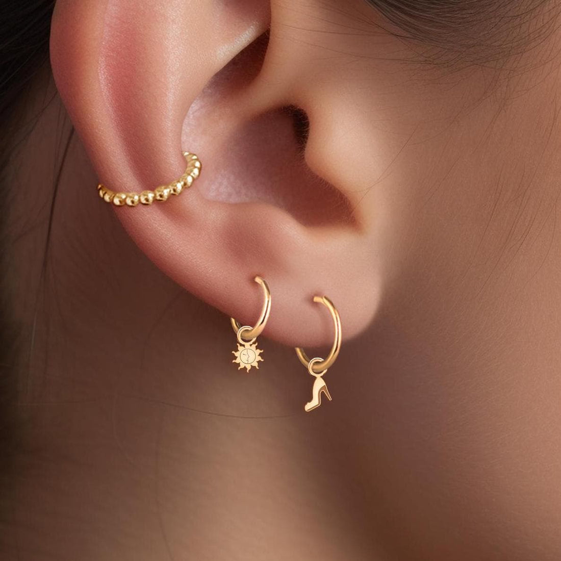 High Heel Shoe Drop Earrings