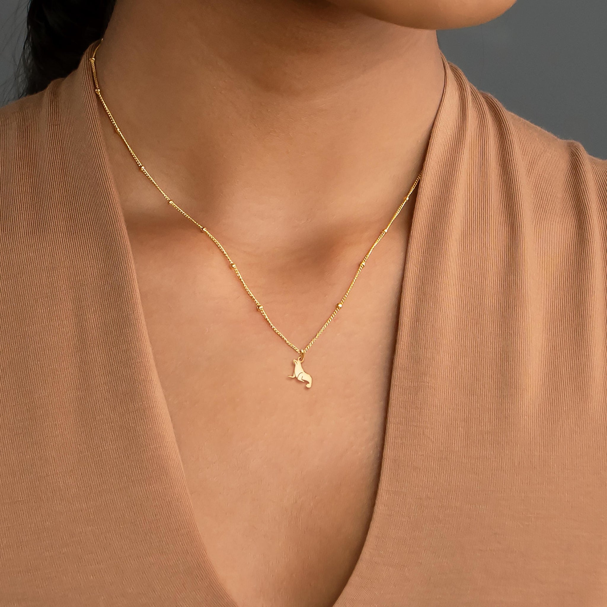 Seal Charm Necklace