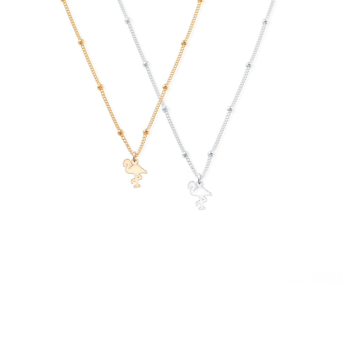 Flamingo Charm Necklace