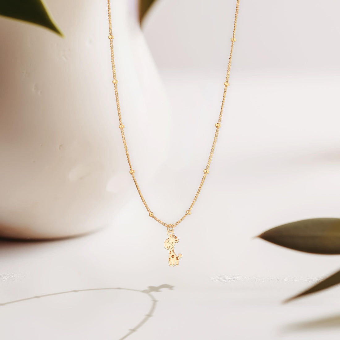 Giraffe Pendant Necklace
