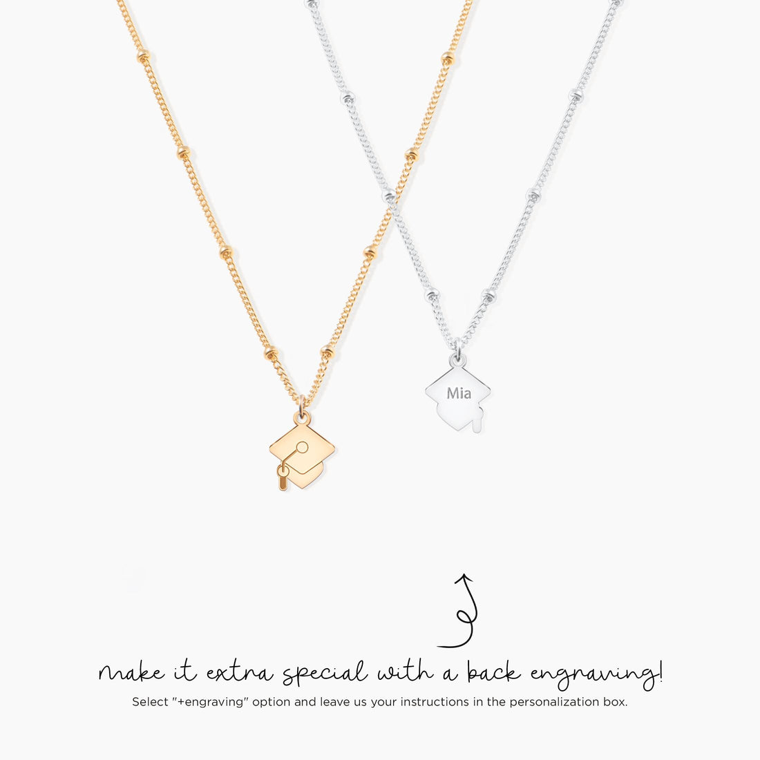 Graduation Charm Necklace