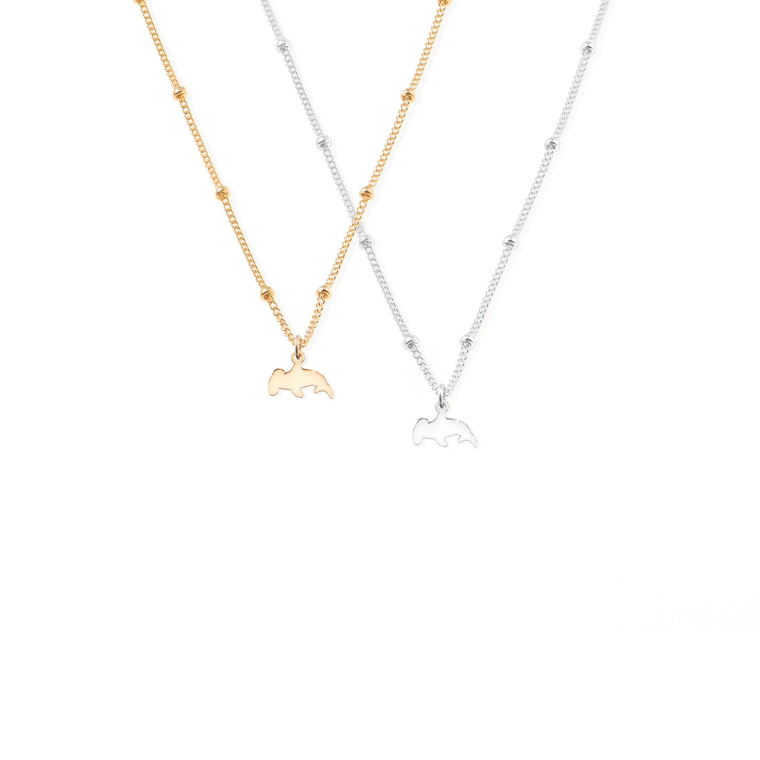 Hammerhead Shark Beady Necklace
