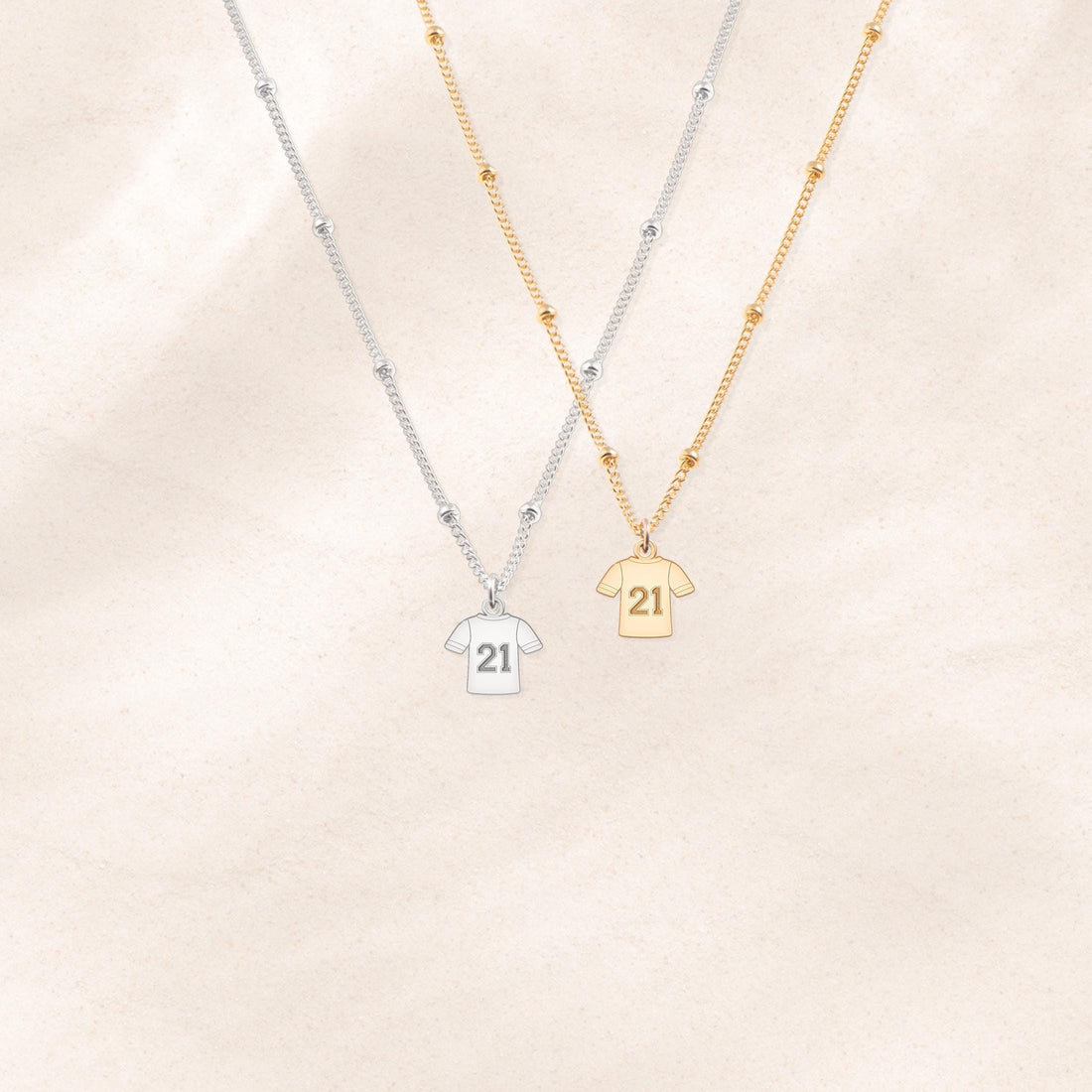 Sports Jersey Charm Necklace