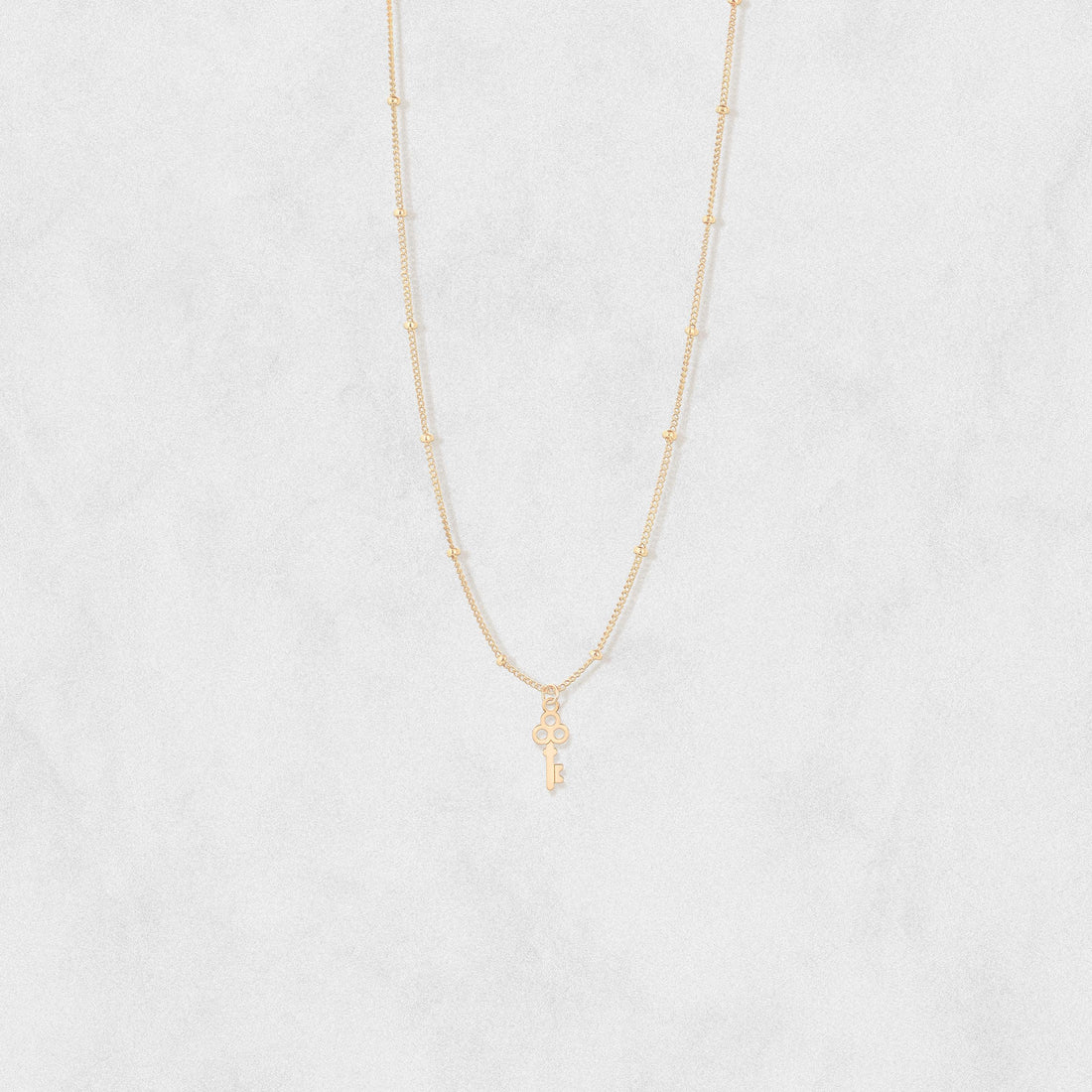 Heart Key Pendant Necklace