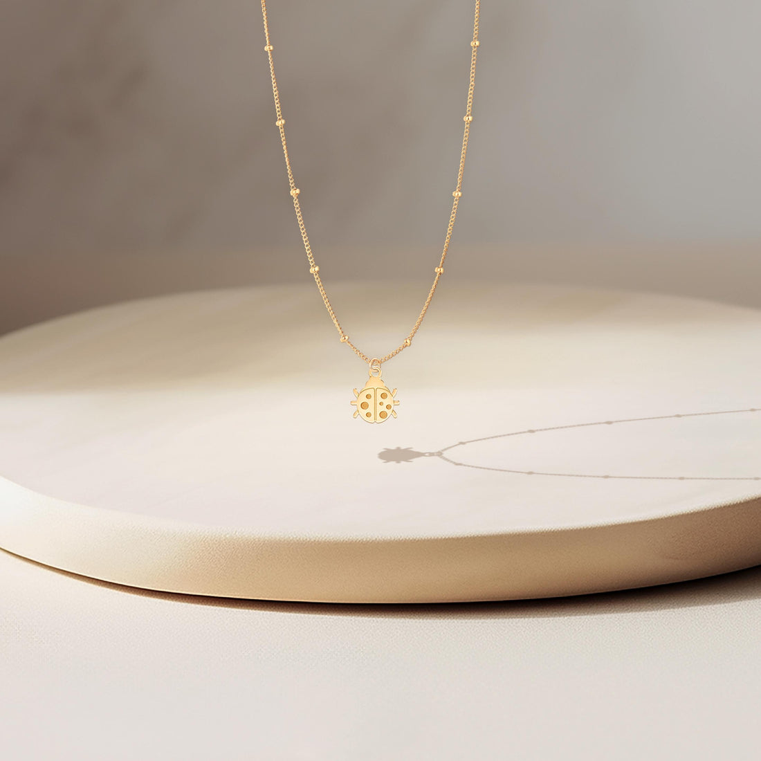 Ladybug Charm Necklace