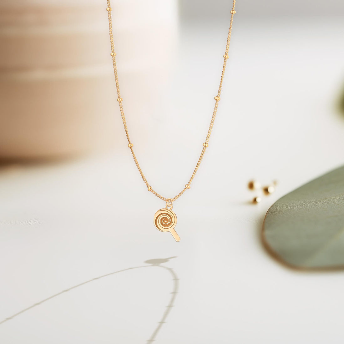 Lollipop Charm Necklace
