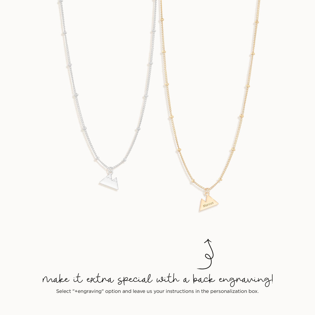 Mountain Charm Necklace