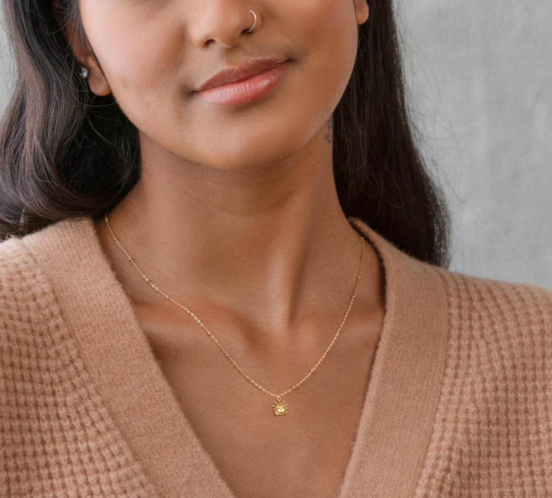 Statue of Liberty Charm Necklace