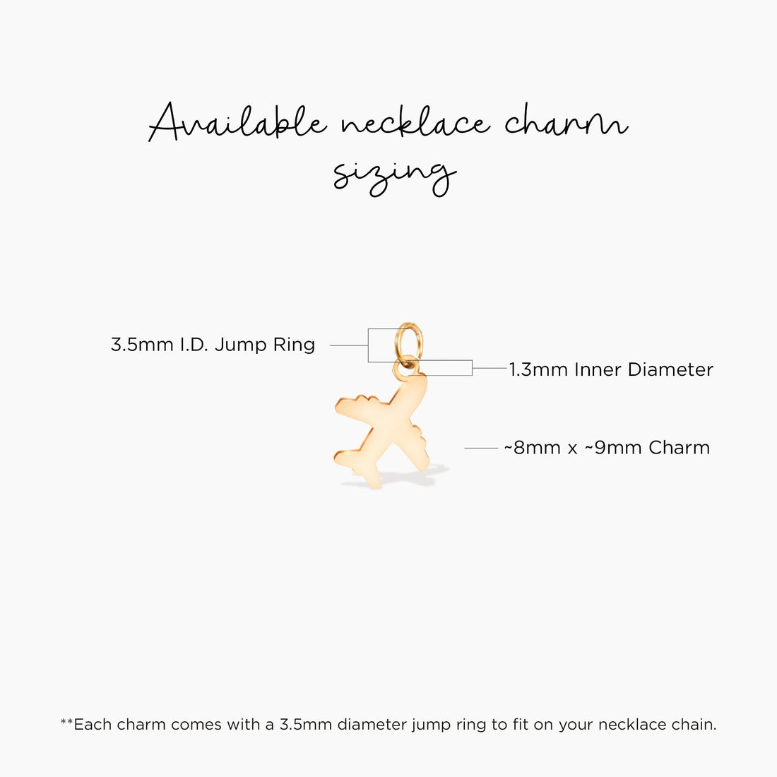 Airplane Charm