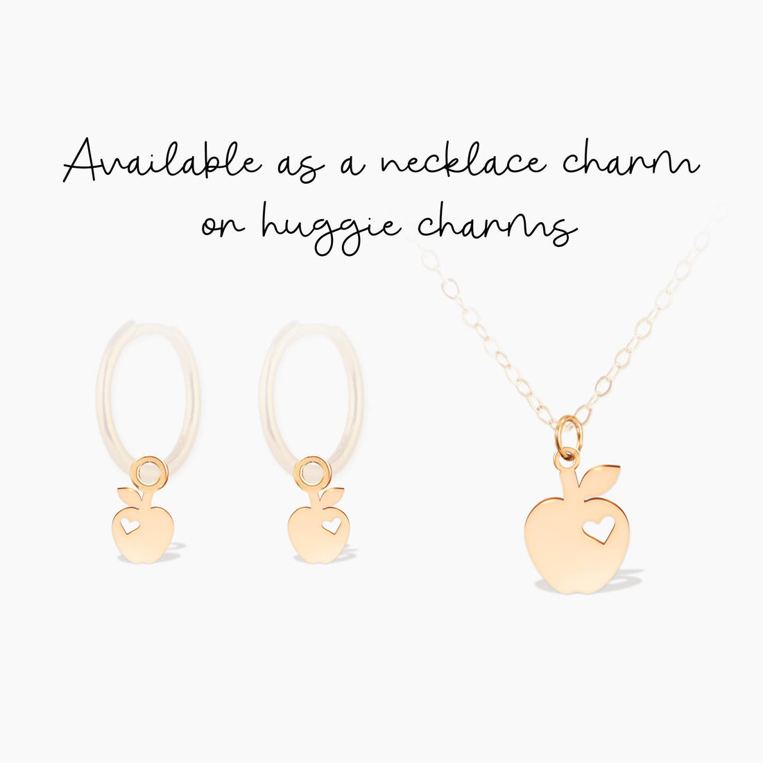 Apple Charm Earrings