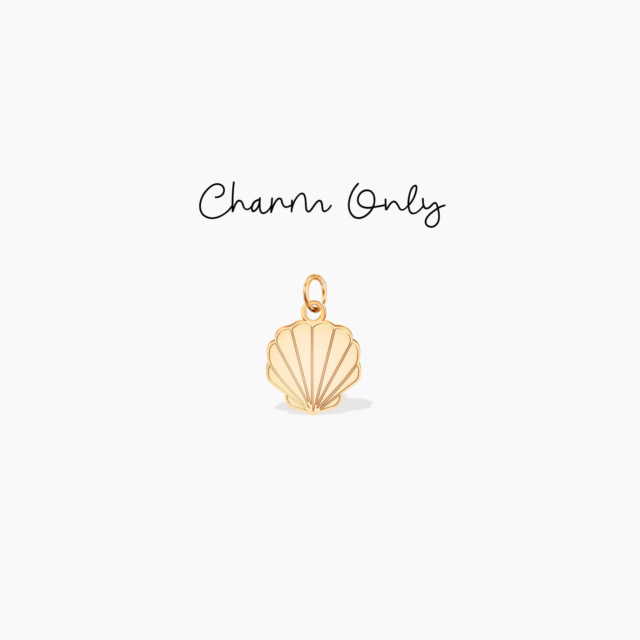 Seashell and Starfish Pendant Necklace