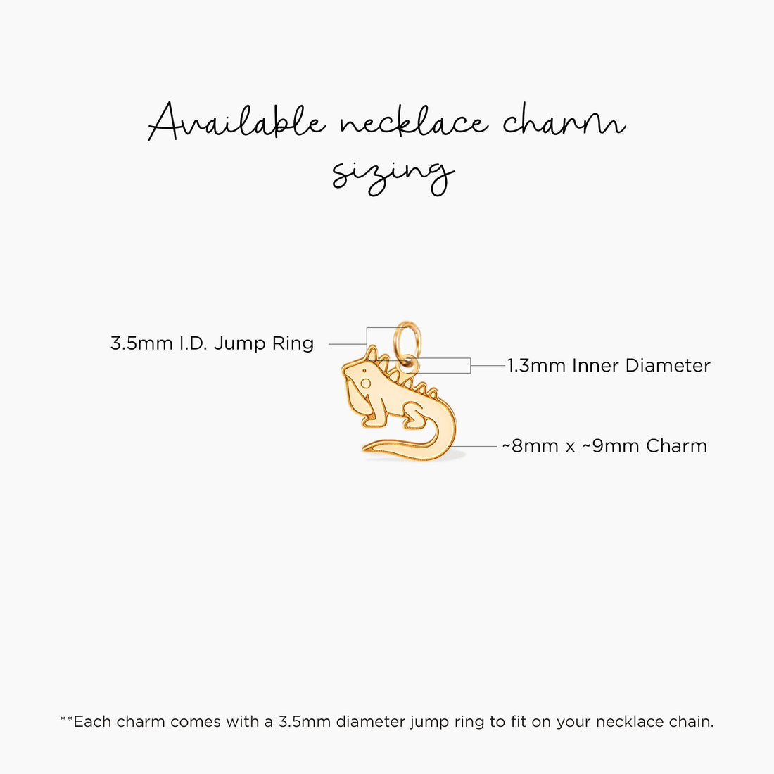 Iguana Pendant Necklace