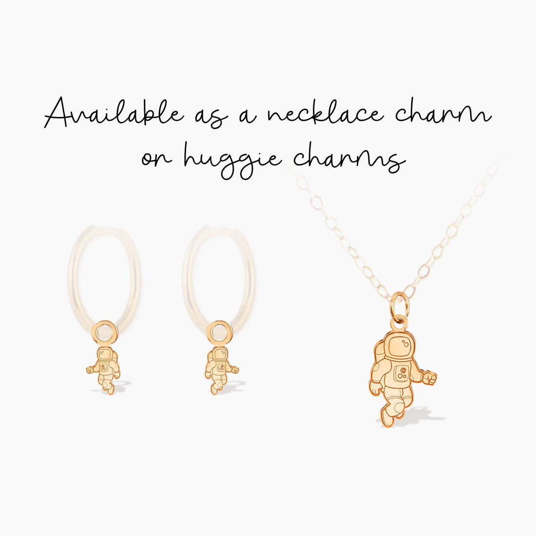 Astronaut Walking Charm