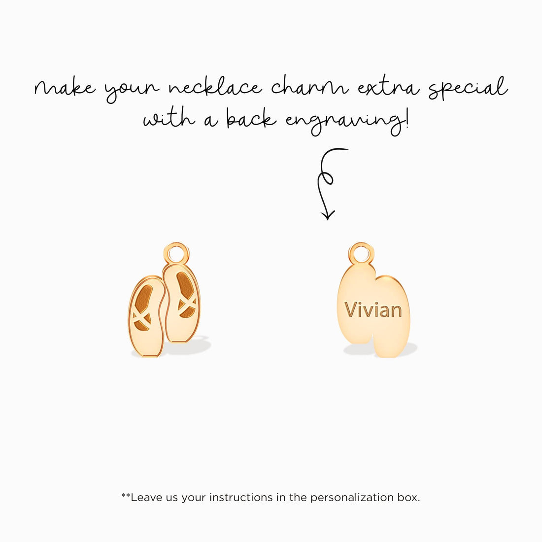 Ballet Shoes Charm