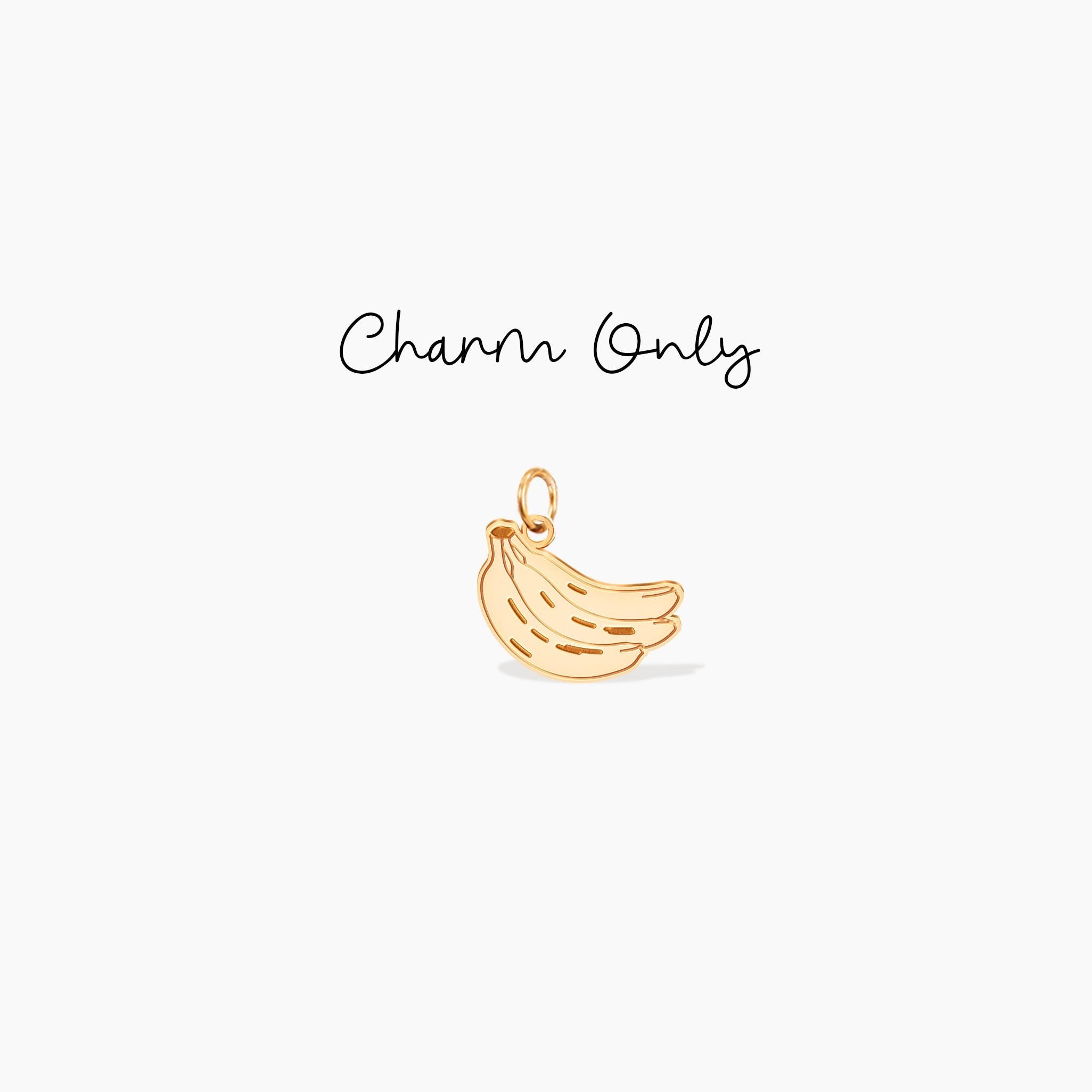 Banana Charm Earrings
