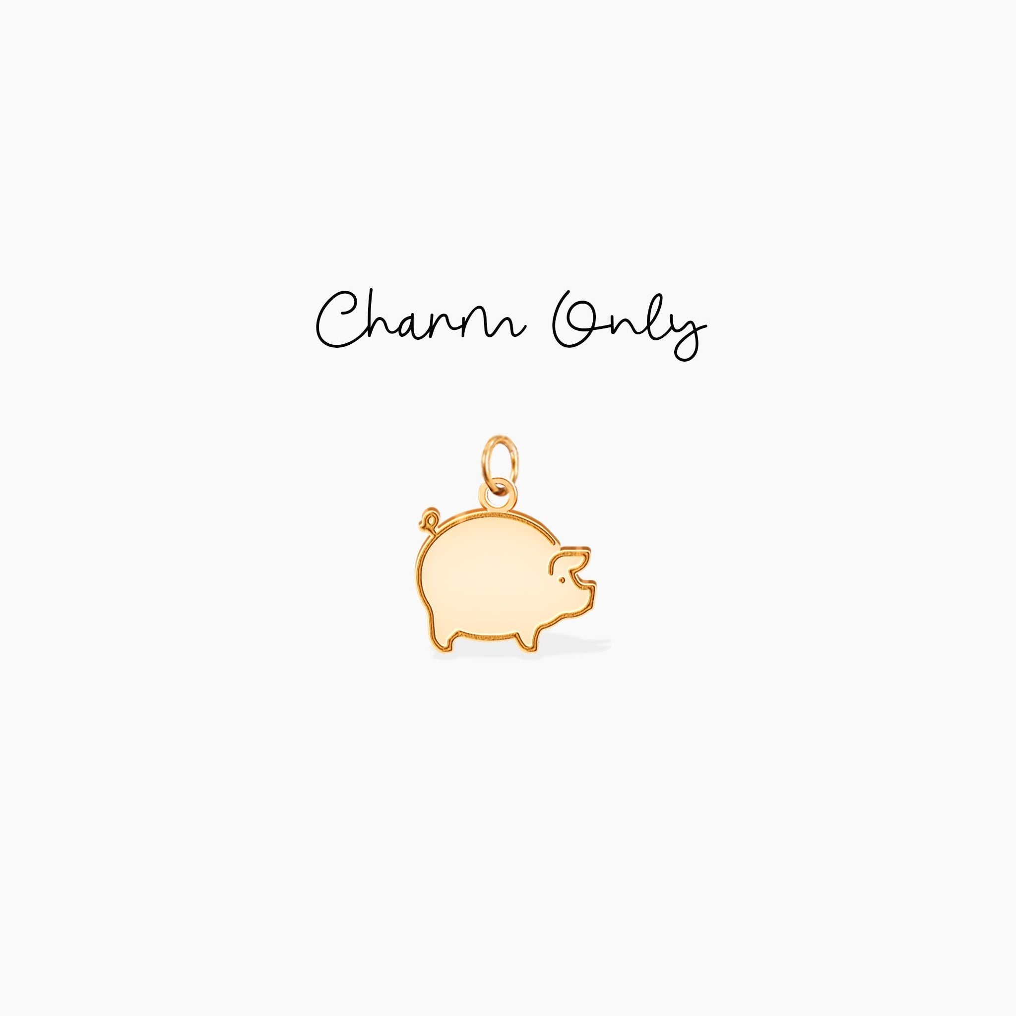 Pig Pendant Necklace