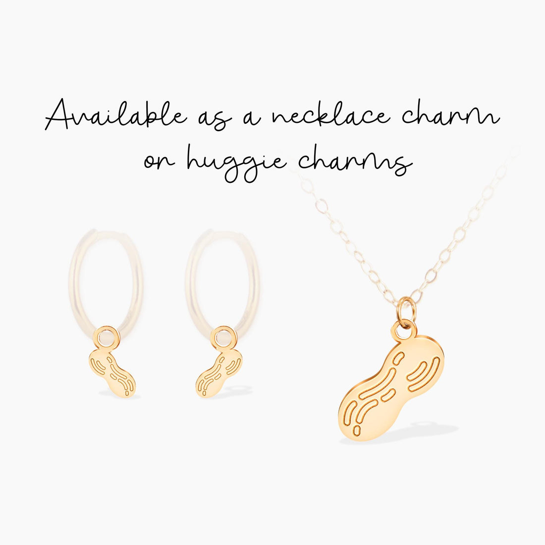 Peanut Pendant Necklace