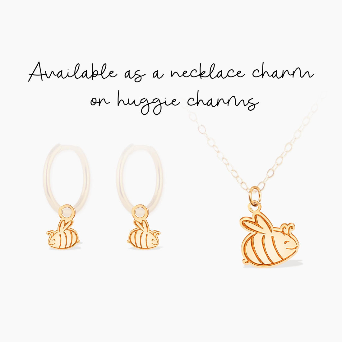 Happy Bee Charm