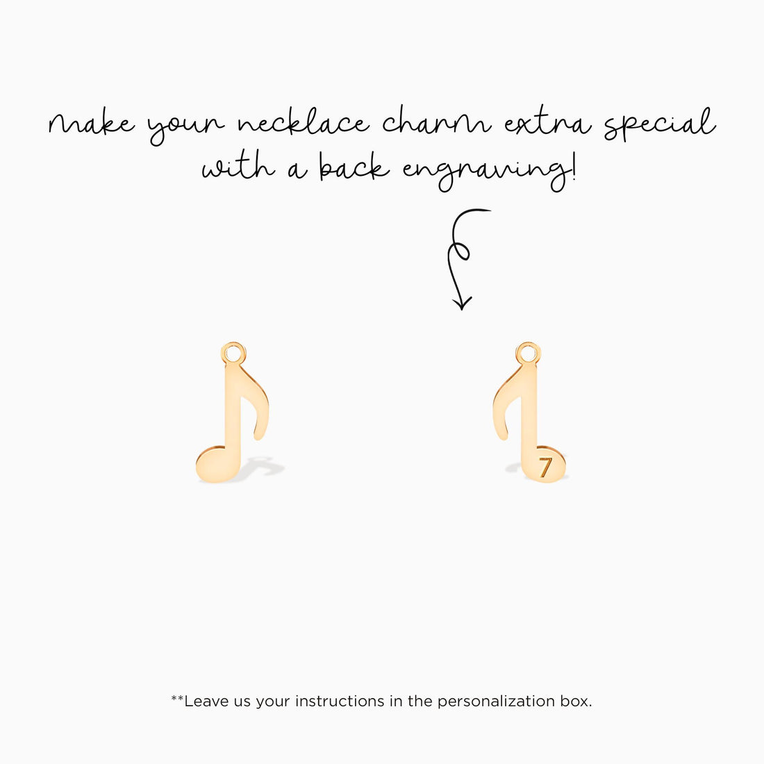 Music Note Charm