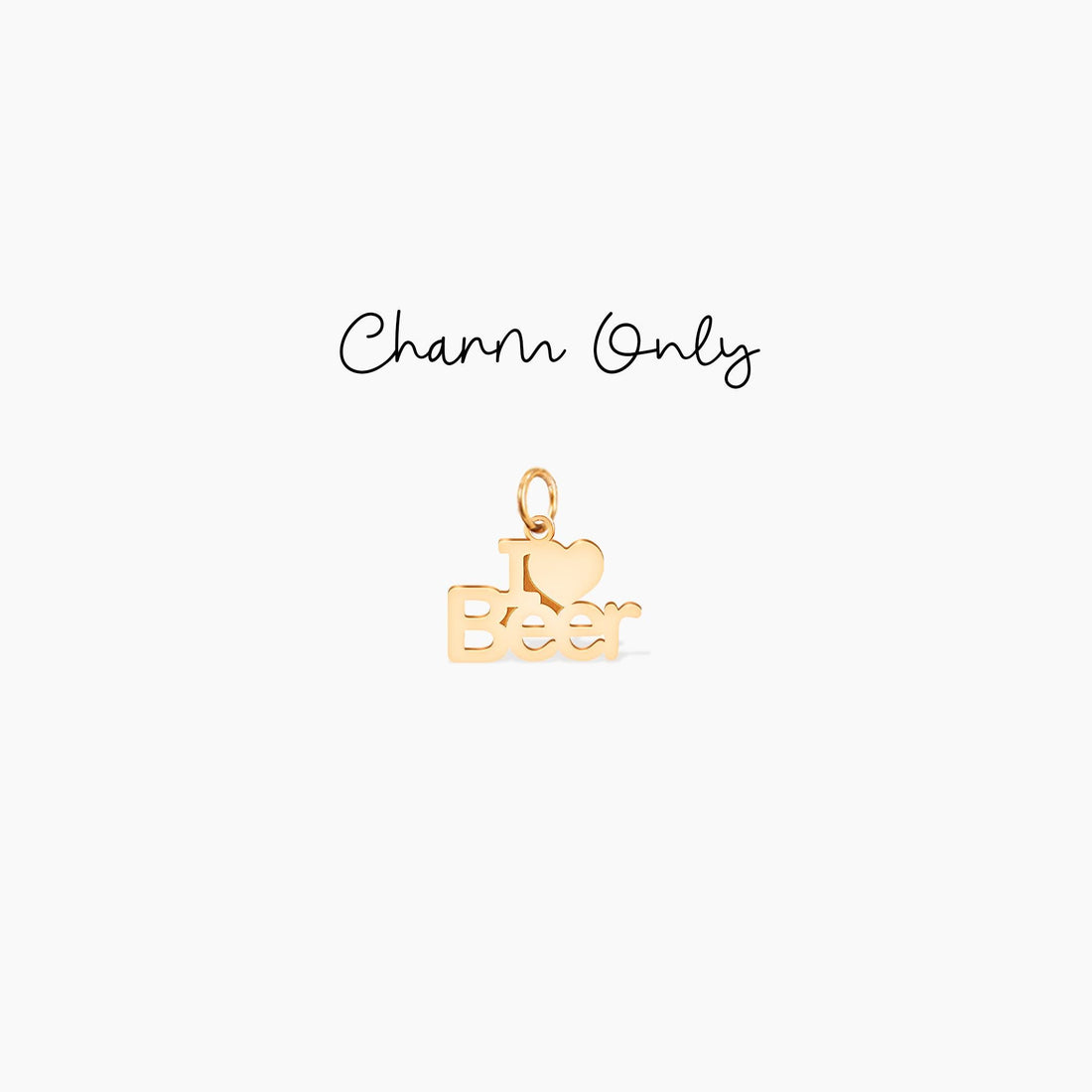 I Love Beer Charm