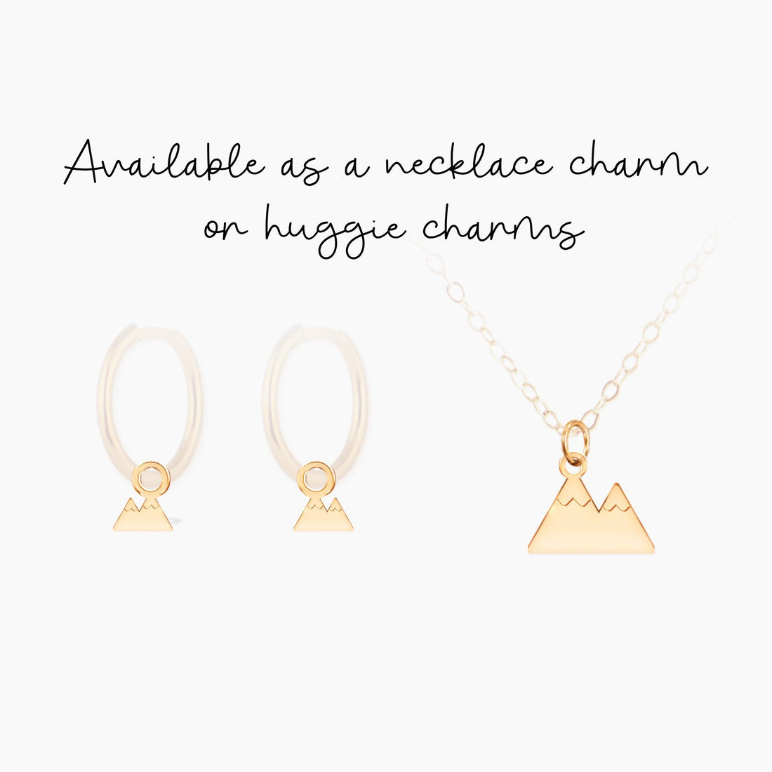 Mountain Pendant Necklace