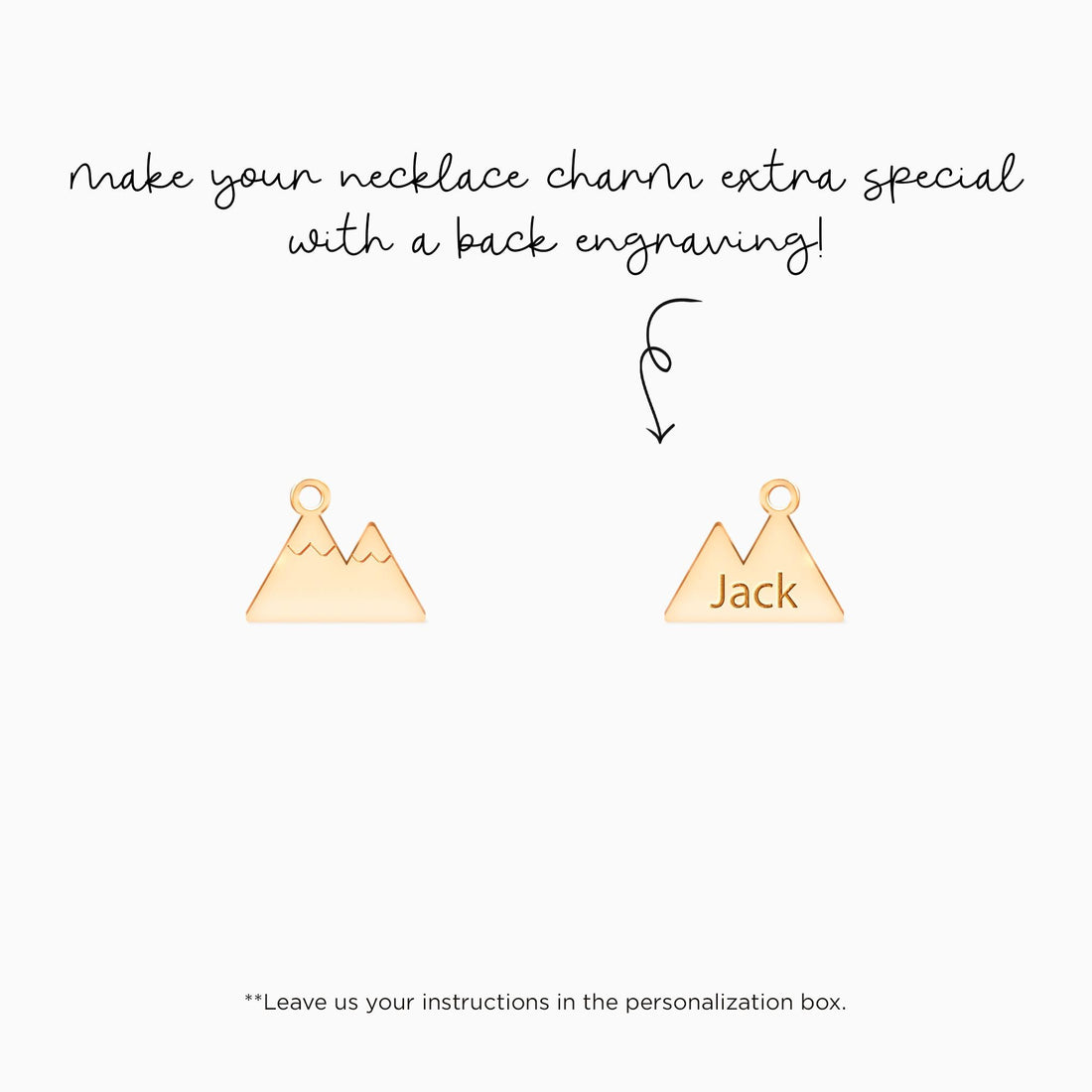 Mountain Pendant Necklace
