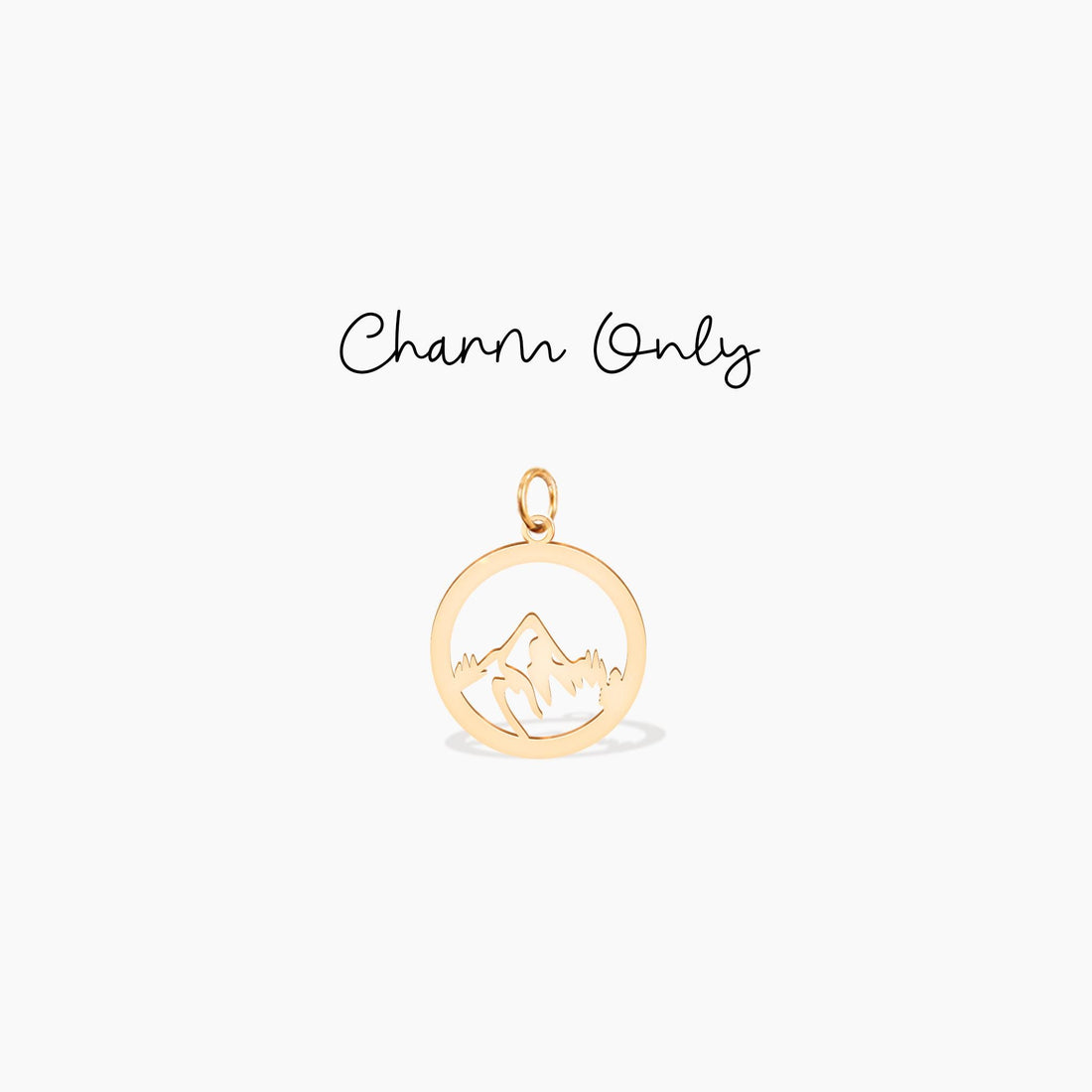 Mountain Pendant Necklace