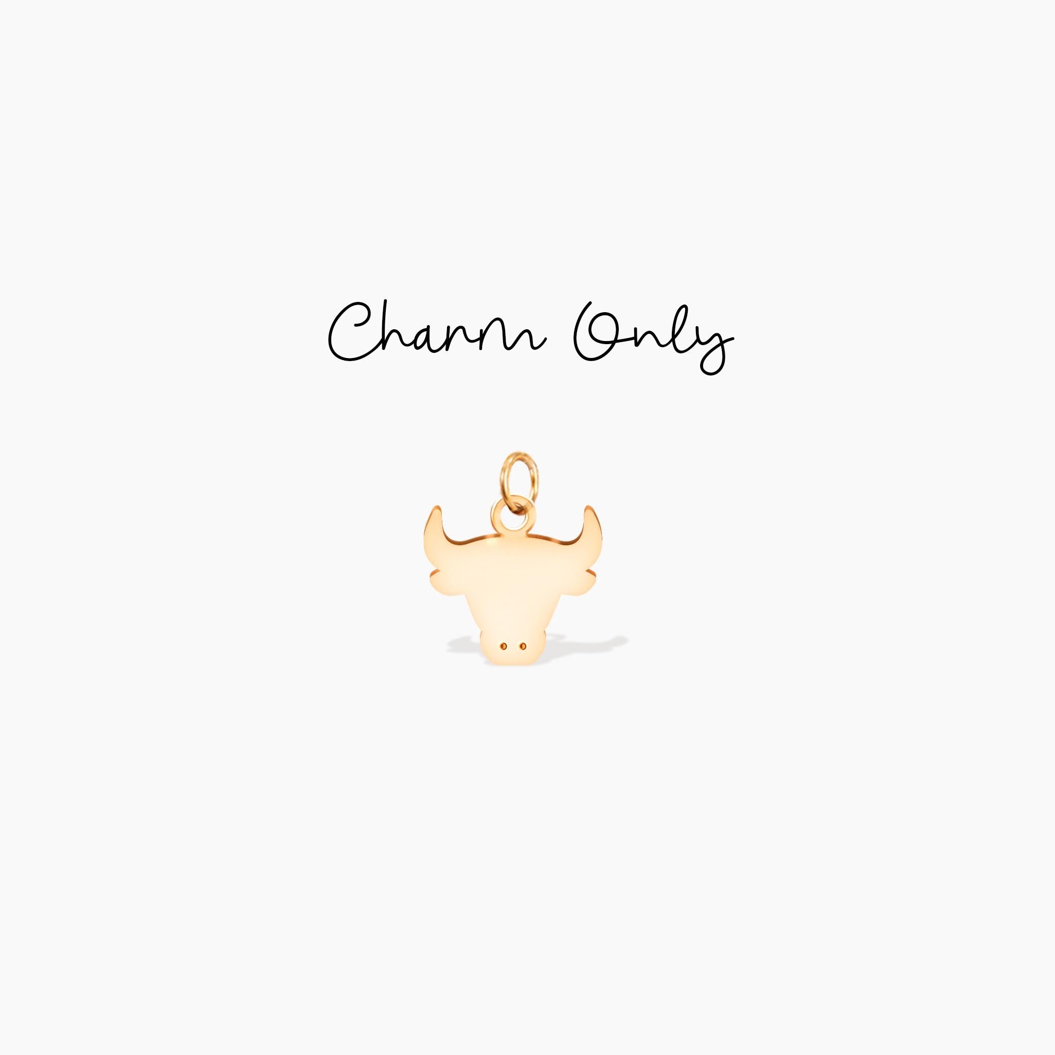 Bull Head Charm