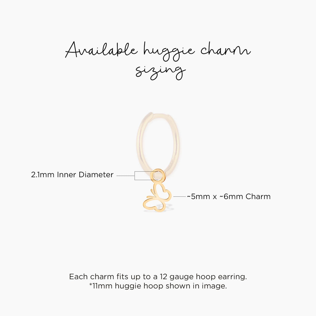 Butterfly Cutout Charm
