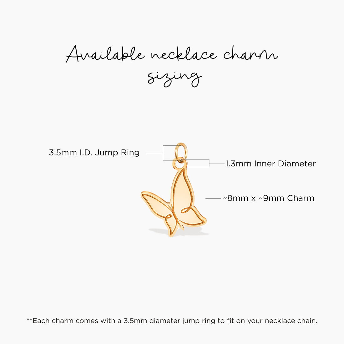 Elegant Butterfly Charm