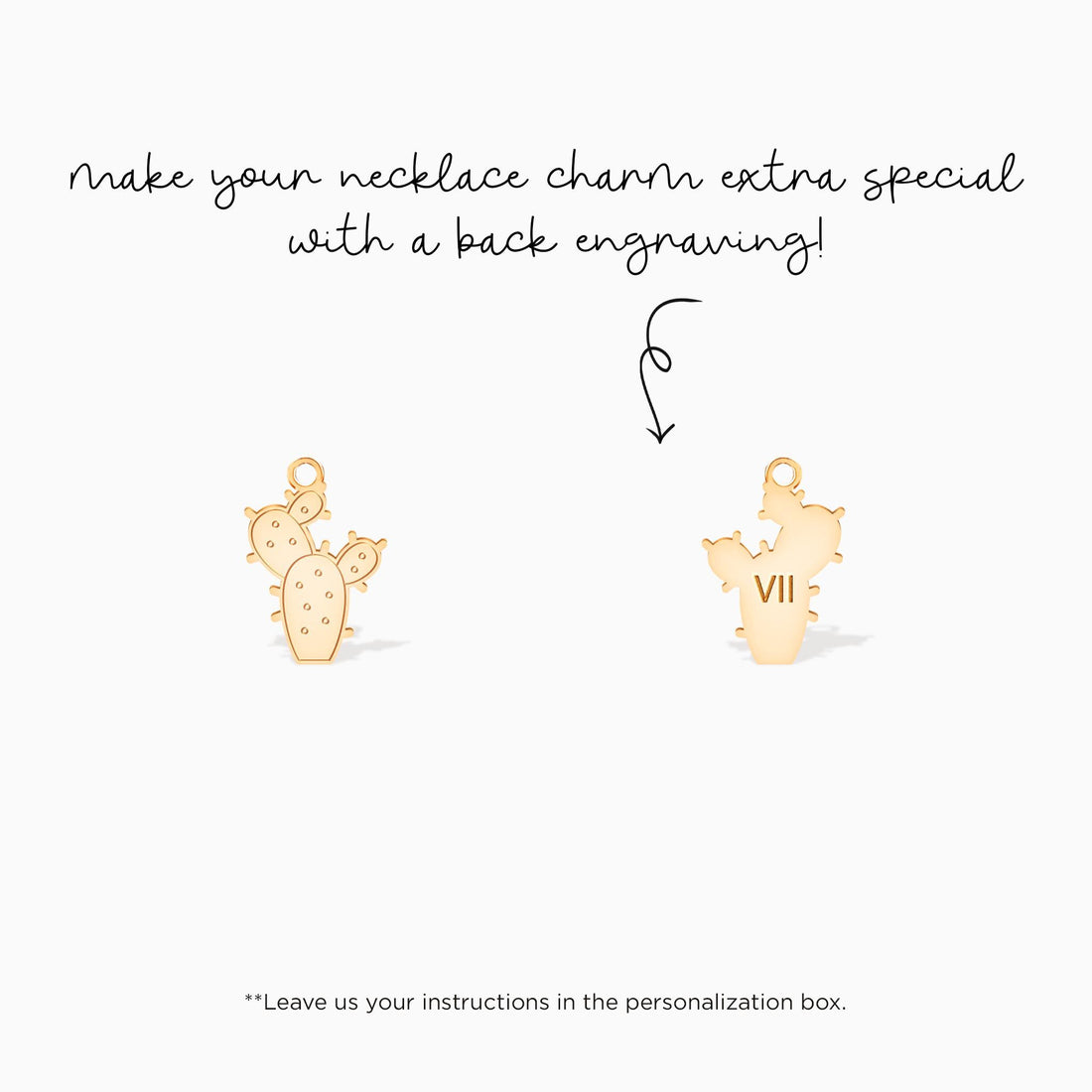 Cactus Pendant Charm