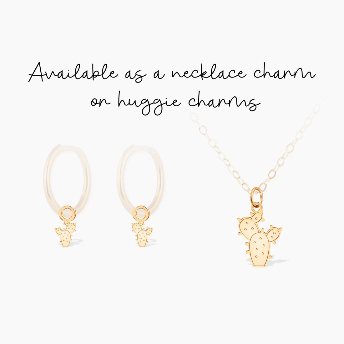 Cactus Pendant Charm