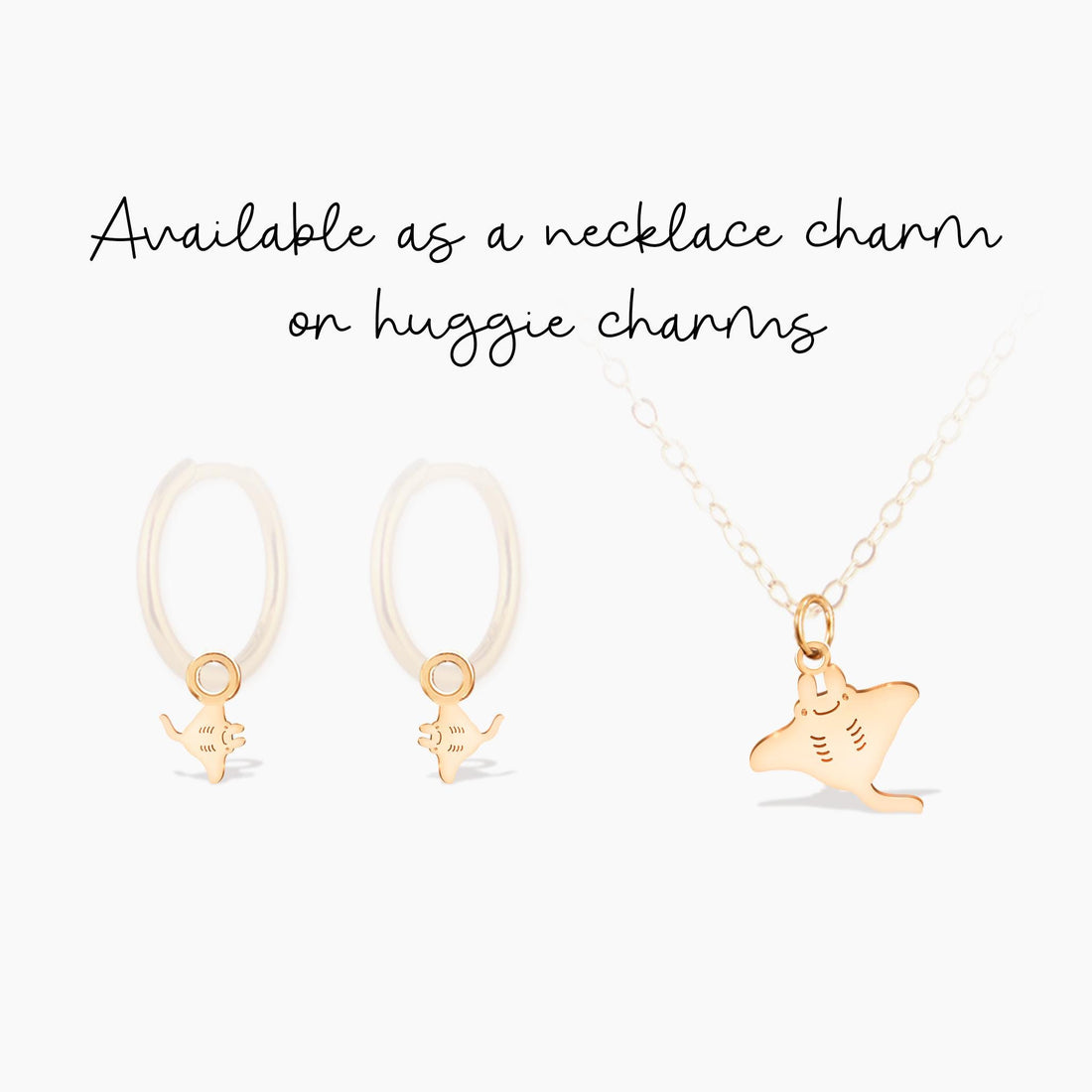 Manta Ray Pendant Necklace