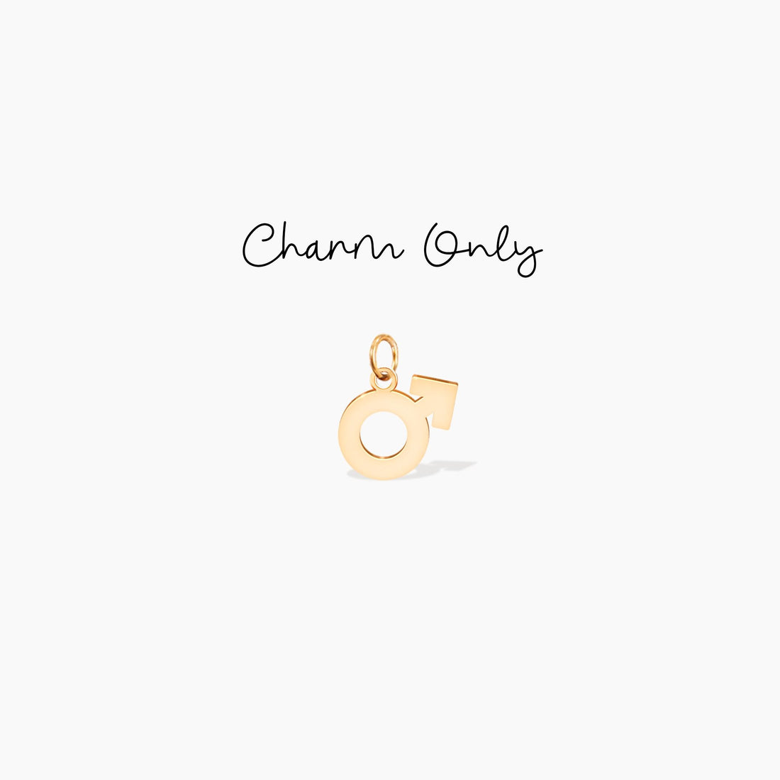 Male Gender Symbol Pendant Necklace