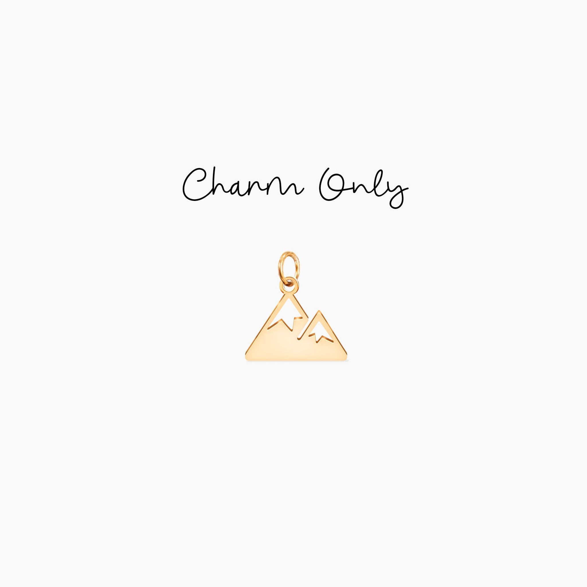 Mountain Pendant Necklace