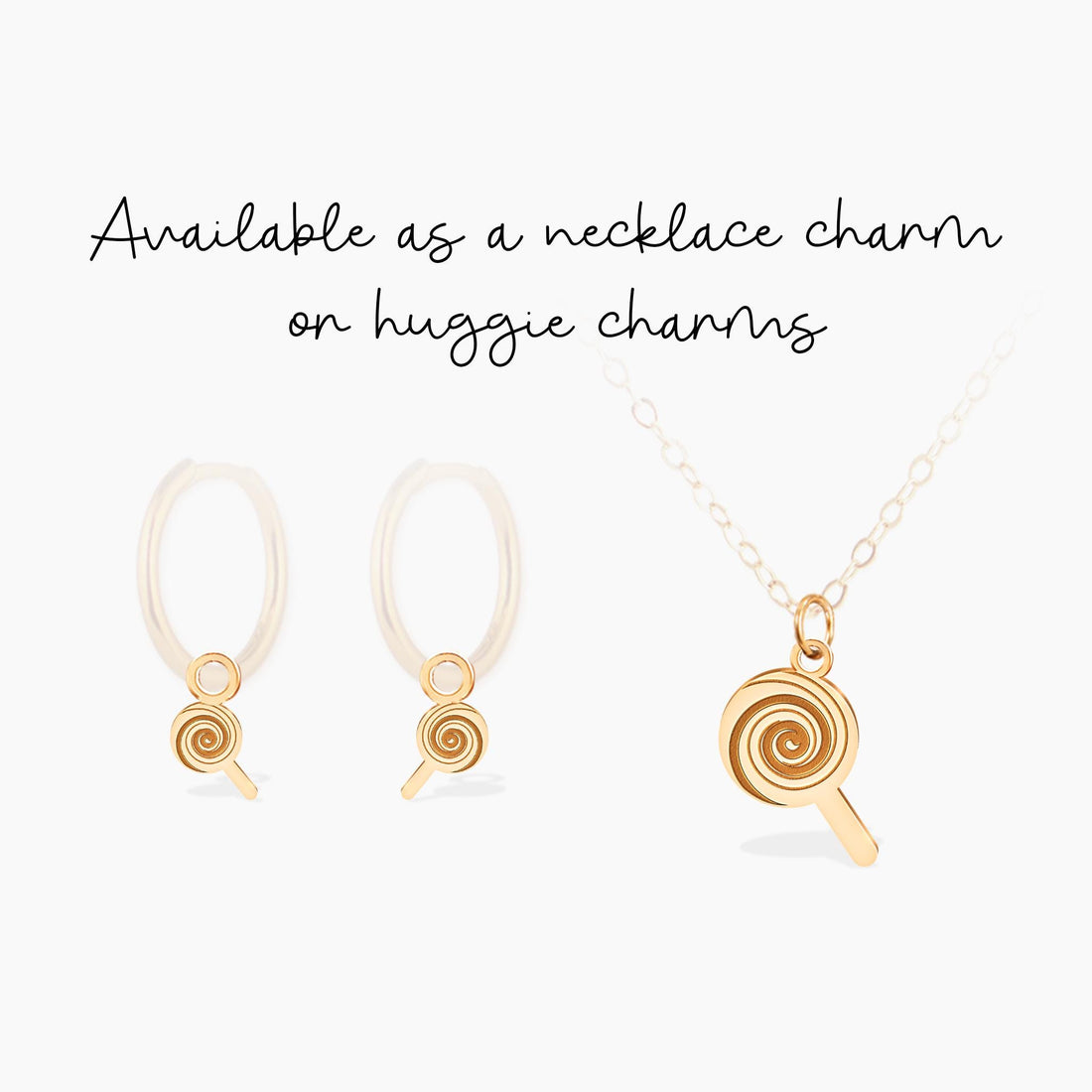 Lollipop Pendant Necklace