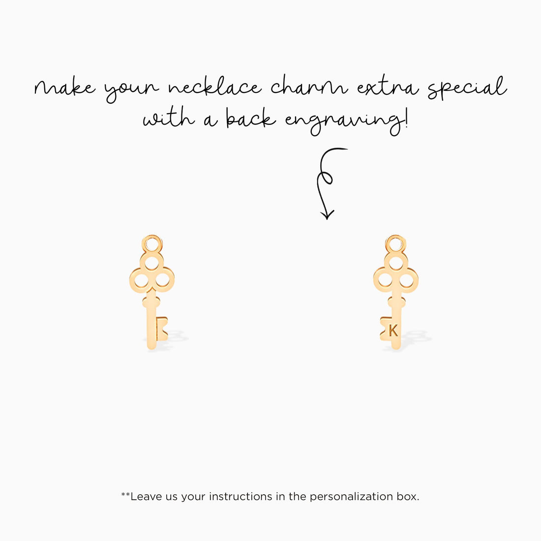 Key Pendant Necklace
