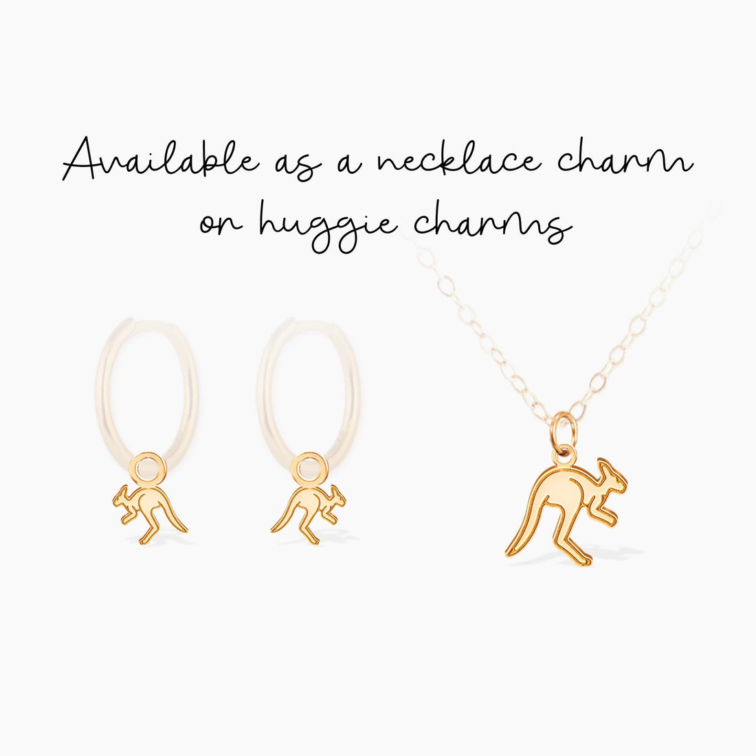Kangaroo Pendant Necklace