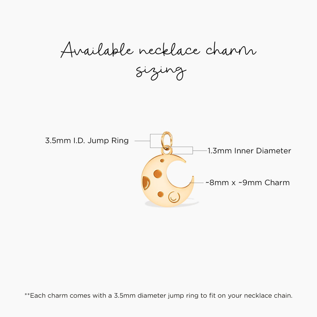 Moon Pendant Necklace