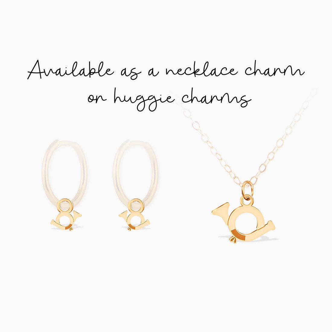 Horn Pendant Necklace