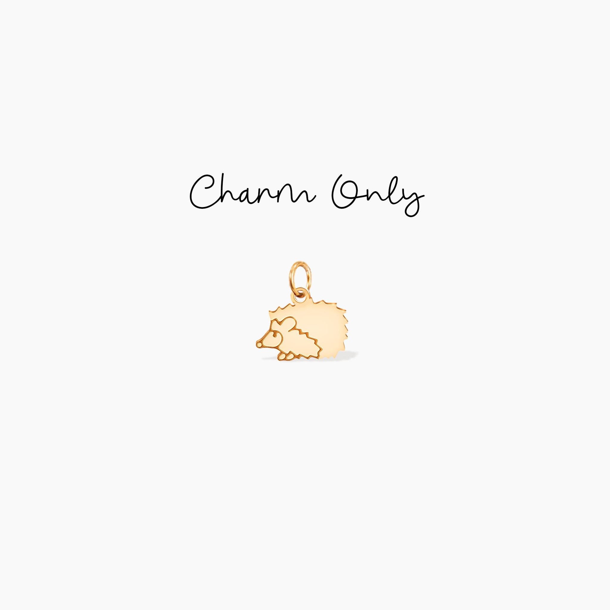 Hedgehog Pendant Necklace