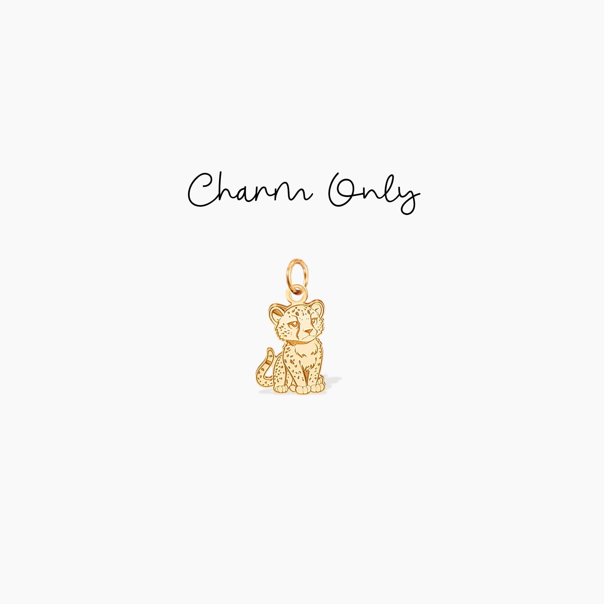 Cheetah Pendant Necklace