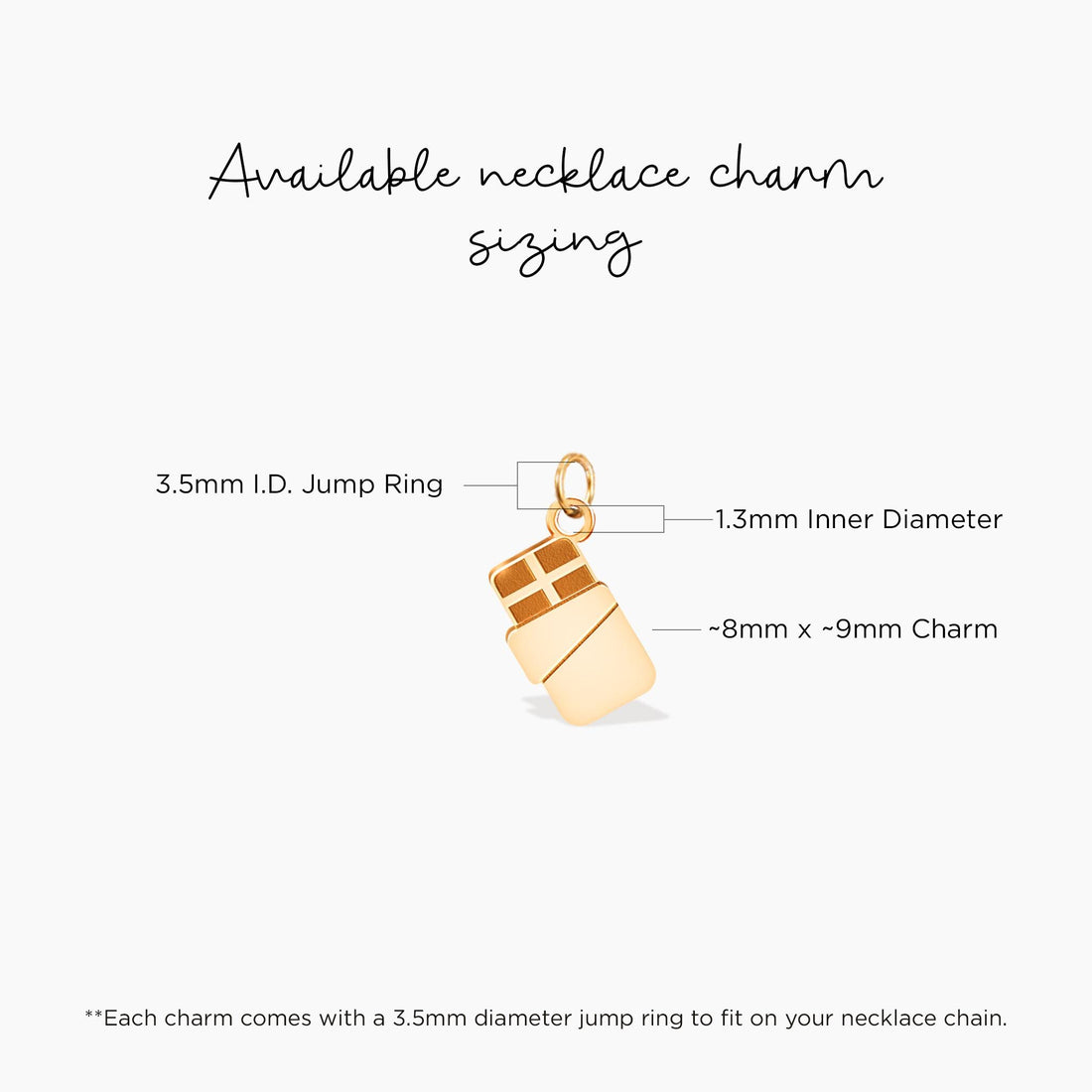 Chocolate Bar Charm