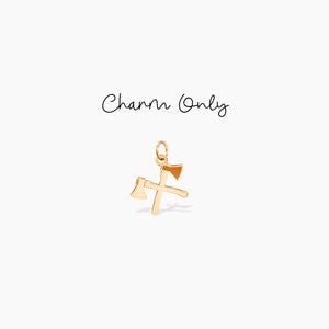 Axe Charm Earrings