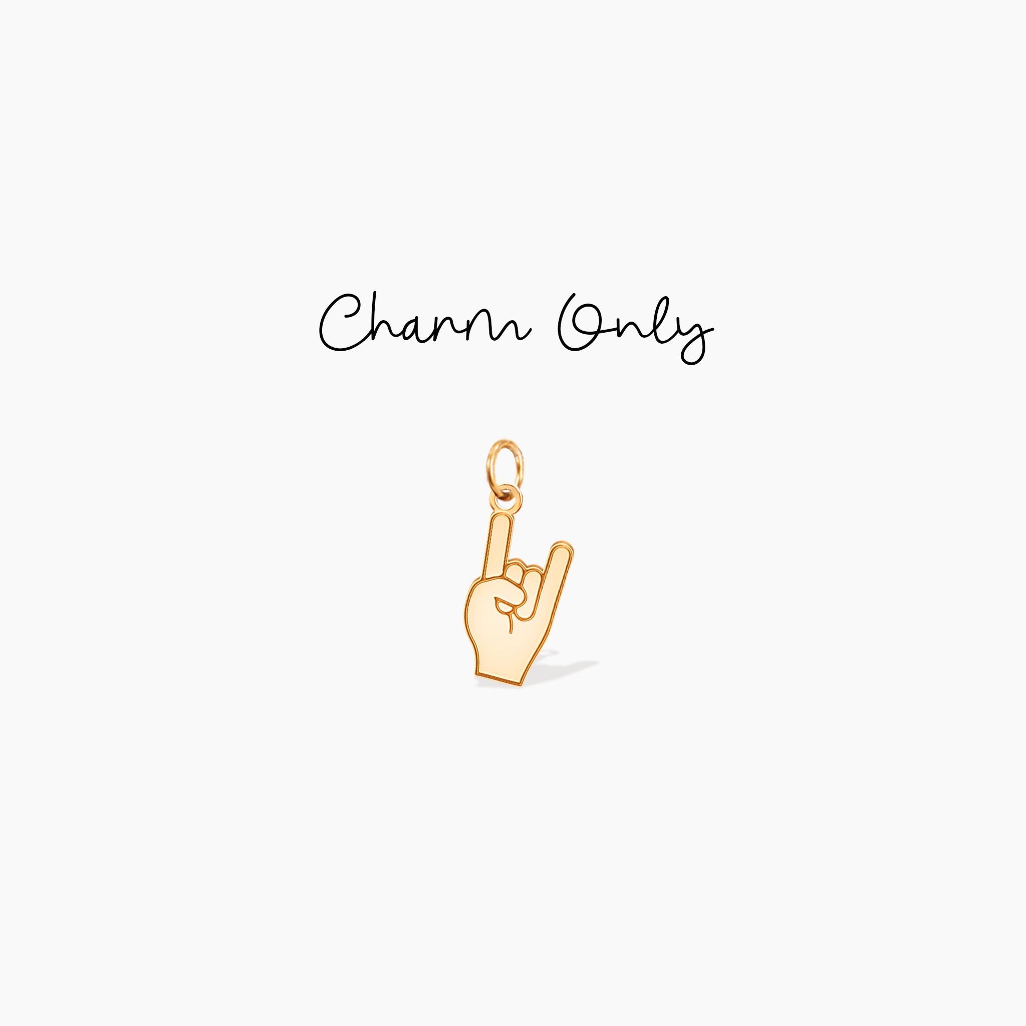 Hand Sign Pendant Necklace
